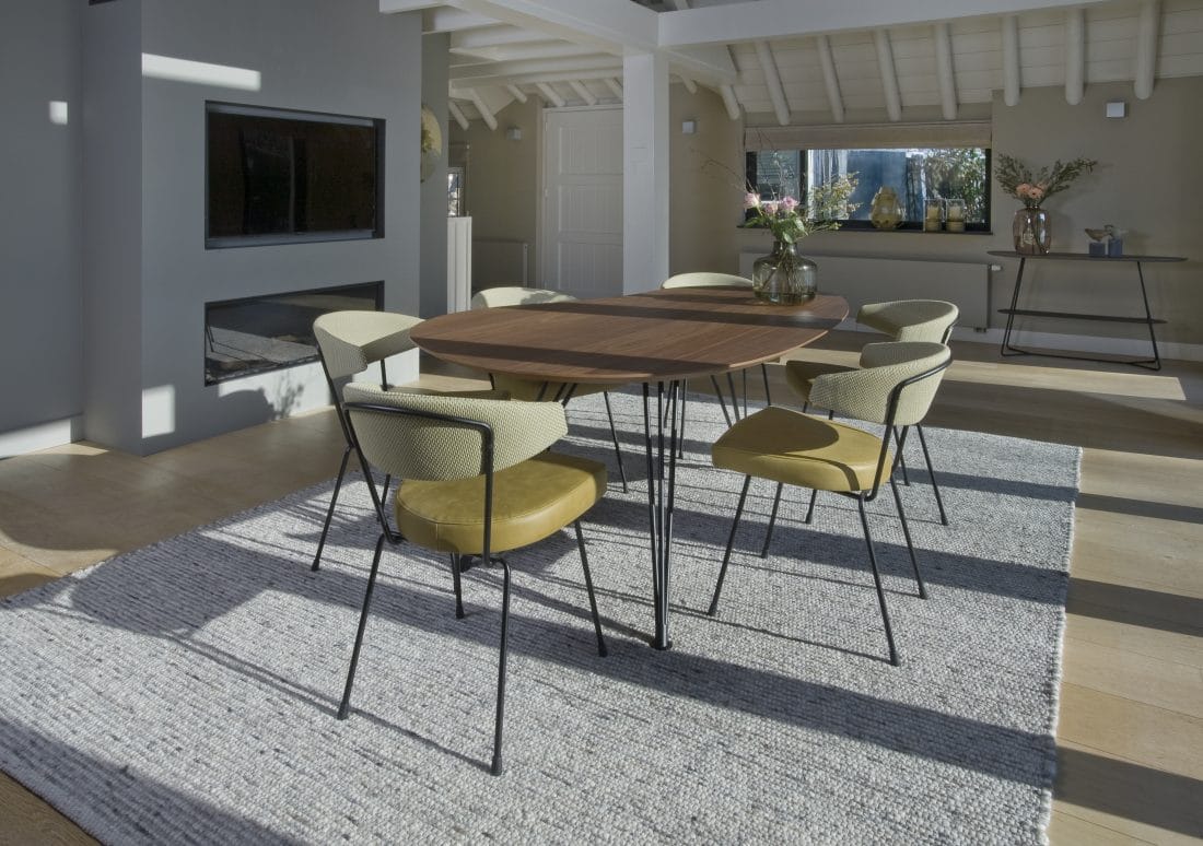 Bewölkter Esstisch Walnussscheibe Esszimmerstühle Modernes Design Esszimmer Ideen skaliert