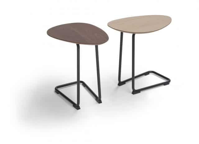 Bankborde Twinny Walnut Oak skaleret