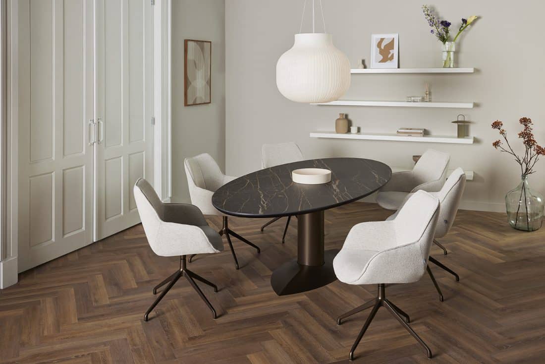 Oscar Spisebord Oval Keramistone Noir Desir Breesnewworld Spisebord Deisgn