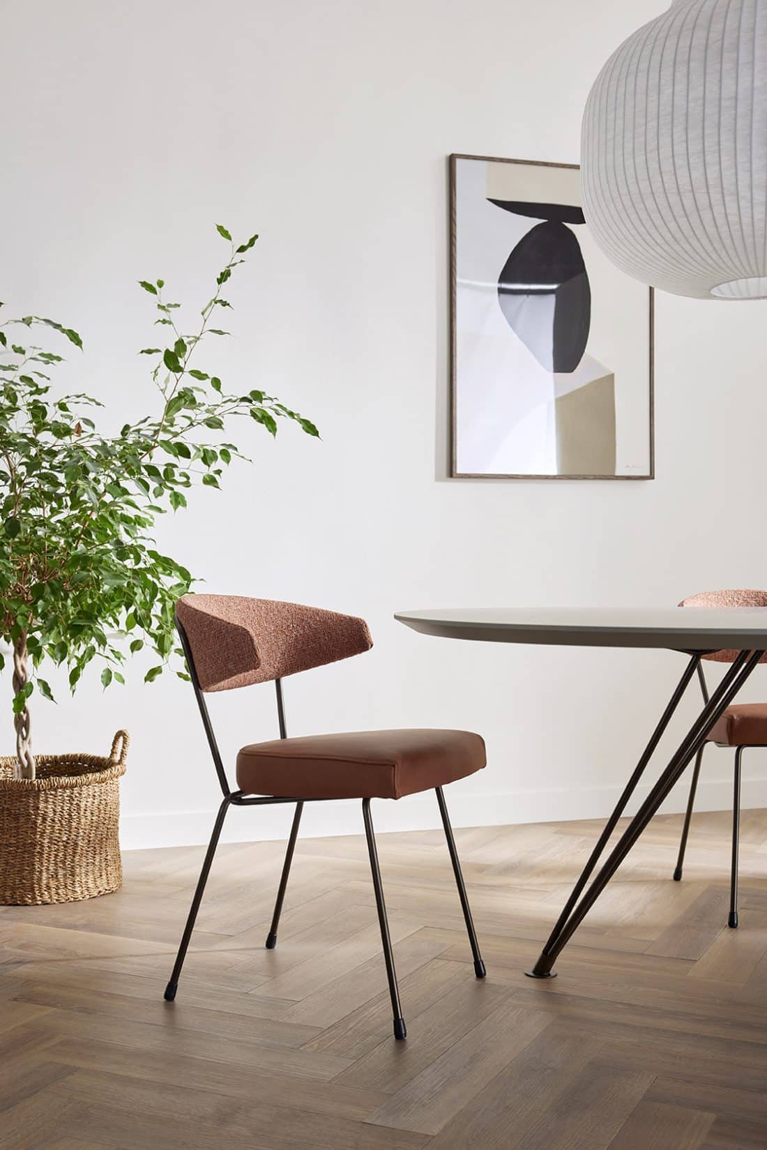 Slice Dining Chair Minimalistisk Breesnewworld Design Stole