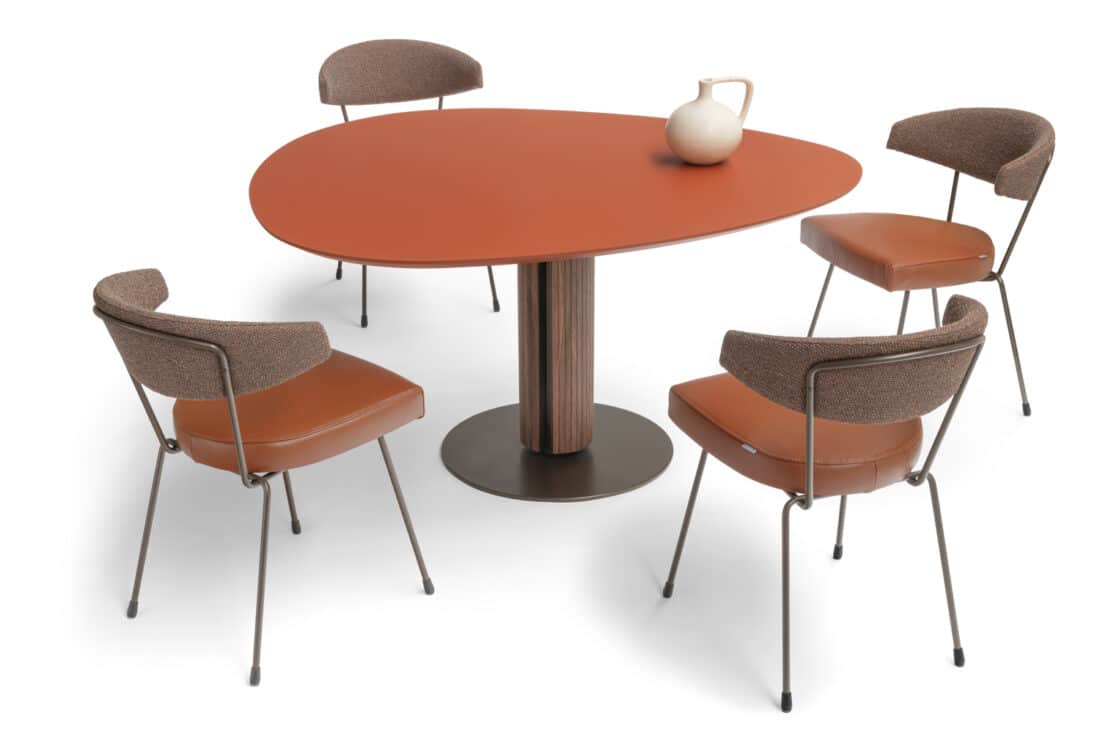 Slice Eetkamerstoel Breesnewworld Steely Eettafel Eivormig