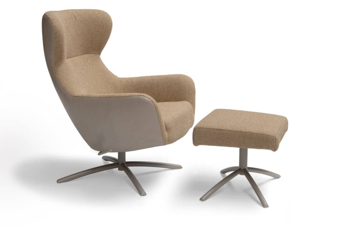 Layla Sessel mit Hocker Breesnewworld