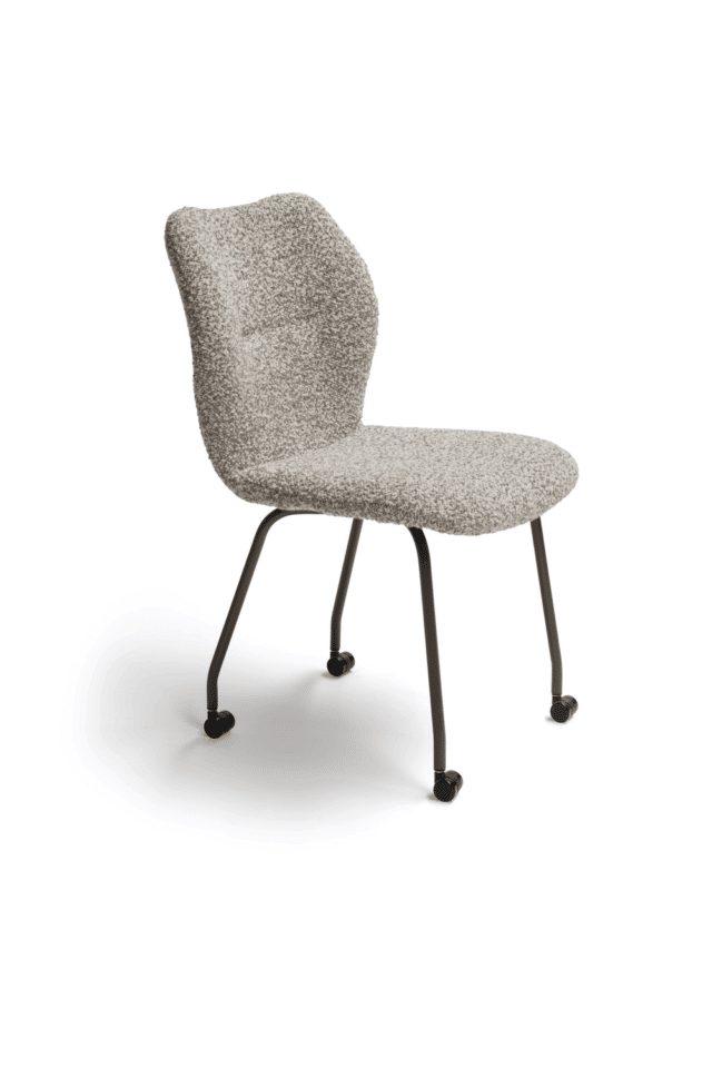 Dining room chair Kiq Deluxe 8211 Four-legged Wheel