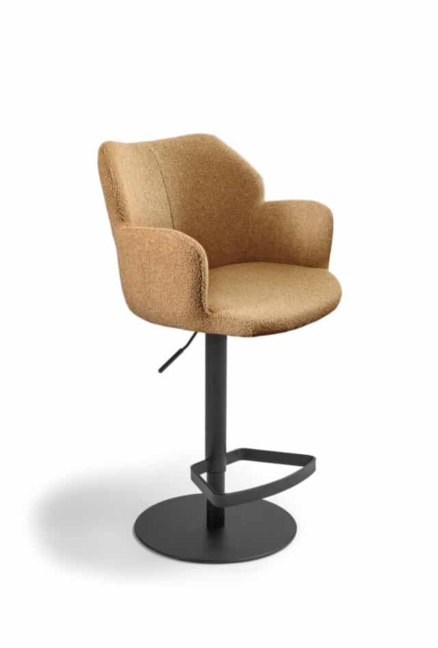 Toby Arm V Bar Stool