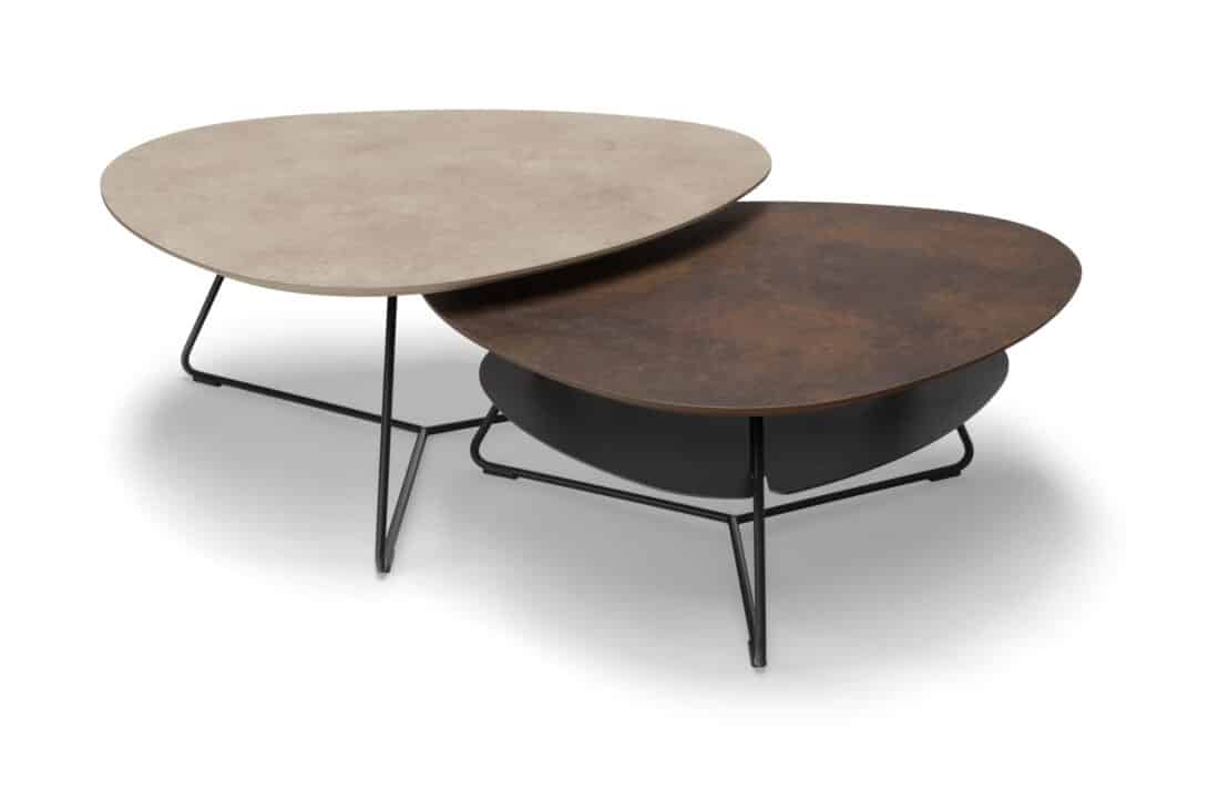 Twinny sofabordssæt Porfidochiaro Bronze Breesnewworld