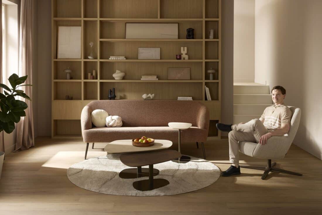 Trapea Sofaborde Stue Moderne Trapezformet Sofa Remake24